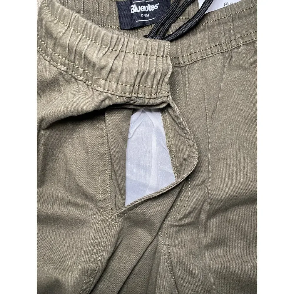 Army Green Slim Fit Jogger Pants - New With Tags